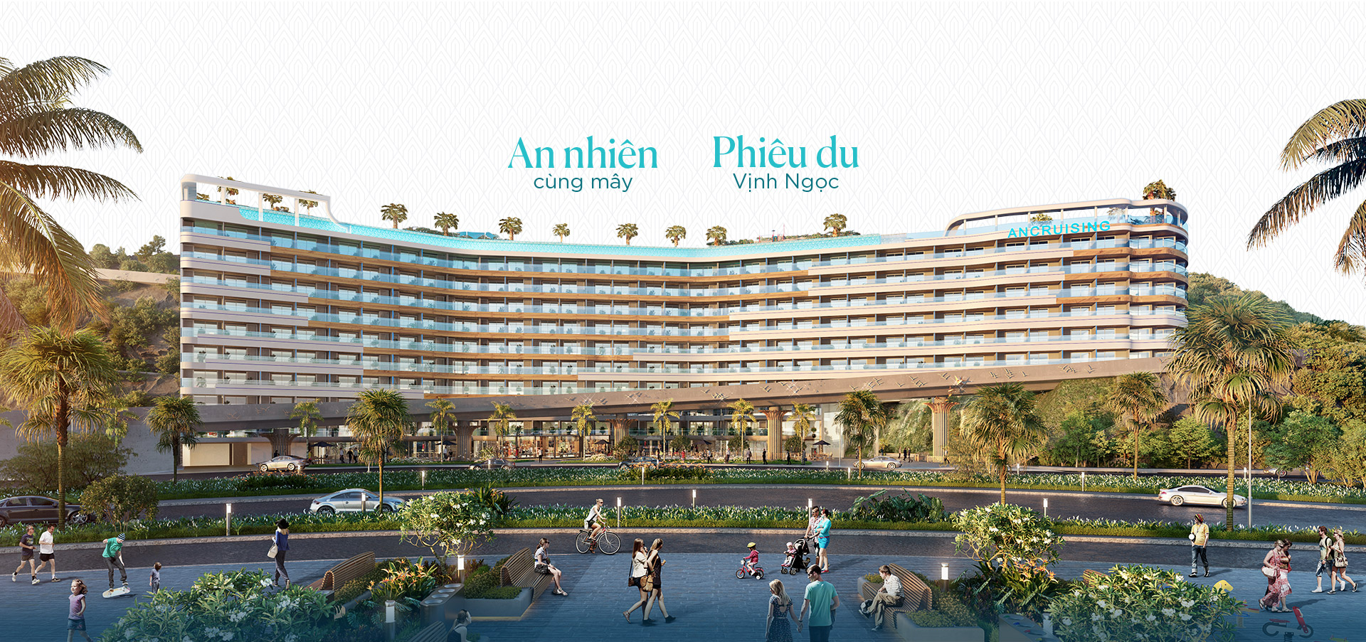 Vẻ thanh lịch vốn mãi trường tồn cùng thời gian, nay được thổi hồn vào từng tiểu tiết nhỏ trong mọi không gian của <span>AnCruising Nha Trang</span>, chào đón cư dân về nhà.