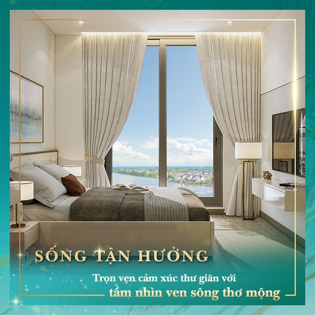 Sống tận hưởng tại căn hộ cao cấp CT1 Riverside Phước Long