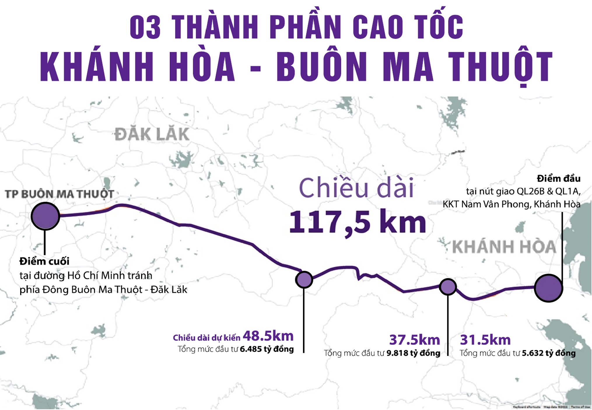 Đắk Lắk: Cao tốc trên 6.000 tỷ chốt ngày khởi công